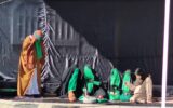 اجرای تئاتر بانوی بهشتی همزمان با شهادت بی بی دوعالم در رودسر